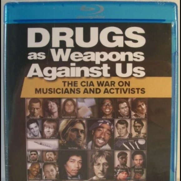 Drugs As Weapons Against Us Blu-Ray ~ CIA War On Musicians & Activists ~ Sealed! - Picture 3 of 4